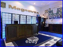 $10,000 Magnavox MCM Stereo Console Turntable Reel-to-reel Bluetooth Mad Men Era