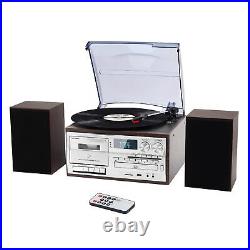 10 in 1 Record Player with External Speakers, 3 Speed Bluetooth Turntable Viny 10 in 1 Record Player with External Speakers, 3 Speed Bluetooth Turntable Viny