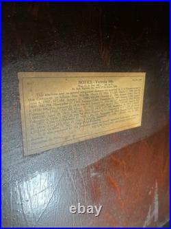 1906 Victor Victrola Phonograph Record Player From The Early 19th Century. Rare