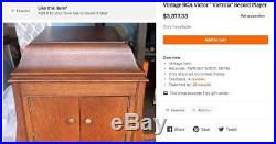 1917 RCA Victor Victrola Record Player