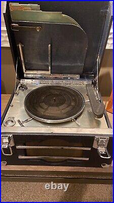 1937 Vassos RCA Victor Special Art Deco Phonograph Record Player Vintage Antique