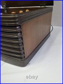 1940's Bendix Model 0656 A Stereo Record player Superheterodyne Art Deco