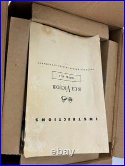 1950's RCA Victor Record Player Never Unpacked Model 45-J Appears NOS Scarce