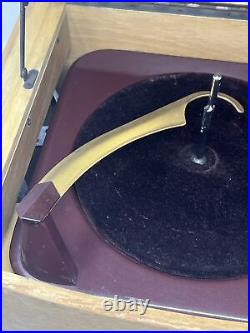 1950's Vintage Rare COLUMBIA 360 Phonograph Player Record Player Turntable Read