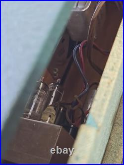 1954 Montgomery Ward Airline 978B Phonograph 3 Tube 3 Speed 78 Record Player