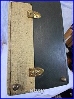 1954 Montgomery Ward Airline 978B Phonograph 3 Tube 3 Speed 78 Record Player