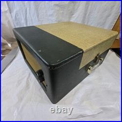 1954 Montgomery Ward Airline 978B Phonograph 3 Tube 3 Speed 78 Record Player