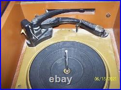 1956 Magnavox Collaro Turntable Phonograph Record Changer Player