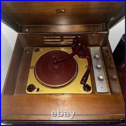 1956 RCA HF-190 Phonograph Good Condition Read Description