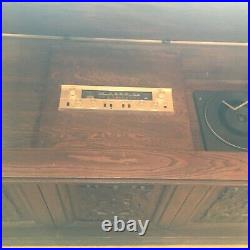 1960s VINTAGE Stereo/Record Player Solid Wood Console