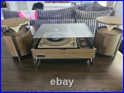 1965 Zenith Circle Of Sound 1965 Vintage Vinyl Record Player & Speakers 1965 Zenith Circle Of Sound 1965 Vintage Vinyl Record Player & Speakers