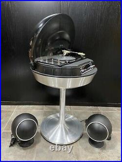 1970 Electrohome Record Player & Radio Dome Space Age MCM Midcentury Bubble