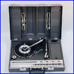1970's Panasonic SG-674 Stereo Suitcase Radio Turntable Record Player WithSpeakers 1970's Panasonic SG-674 Stereo Suitcase Radio Turntable Record Player WithSpeakers