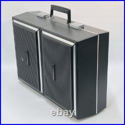 1970's Panasonic SG-674 Stereo Suitcase Radio Turntable Record Player WithSpeakers 1970's Panasonic SG-674 Stereo Suitcase Radio Turntable Record Player WithSpeakers