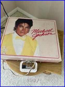1984 Vintage Michael Jackson Vanity Fair Phonograph/ Record Player 1984 Vintage Michael Jackson Vanity Fair Phonograph/ Record Player
