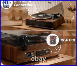 1 By One High Fidelity Belt Drive Turntable/Record Player New in Box