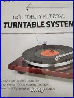 1 by ONE High Fidelity Belt Drive Turntable System