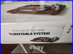 1 by ONE High Fidelity Belt Drive Turntable System