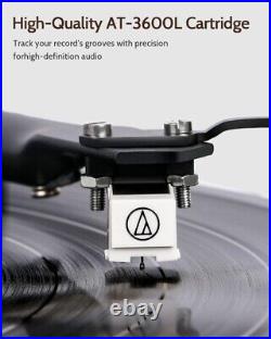 1 by ONE Record Player, Hi-Fi System Bluetooth Turntable with 36 Watt Speakers 1 by ONE Record Player, Hi-Fi System Bluetooth Turntable with 36 Watt Speakers