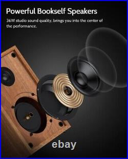 1 by ONE Record Player, Hi-Fi System Bluetooth Turntable with 36 Watt Speakers 1 by ONE Record Player, Hi-Fi System Bluetooth Turntable with 36 Watt Speakers