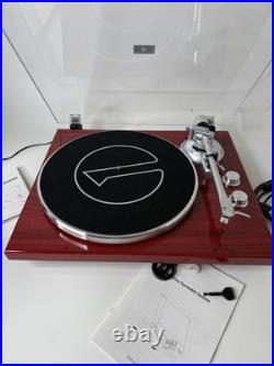 1byOne 1-AD07US01 Belt Drive Bluetooth Turntable Record Player MM Cartridge Box 1byOne 1-AD07US01 Belt Drive Bluetooth Turntable Record Player MM Cartridge Box