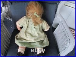 26 Composition Record Player Doll