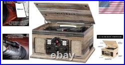 3-Speed Turntable & Bluetooth Wireless Music Streaming Quincy Record Player 3-Speed Turntable & Bluetooth Wireless Music Streaming Quincy Record Player