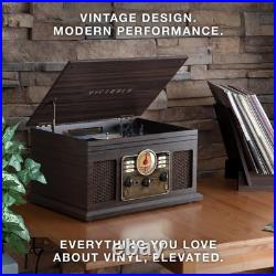 3-Speed Turntable & Bluetooth Wireless Music Streaming Quincy Record Player 3-Speed Turntable & Bluetooth Wireless Music Streaming Quincy Record Player