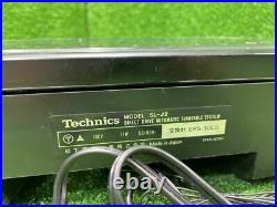4439 Technics Record Player SL J22 Turntable Current Status Quo Used