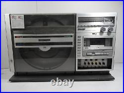 (4C1. ZS) PARTS SHARP VZ-3000 Vertical Turntable Cassette Stereo Record Player