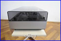70s Vintage Silver WEGA Dual 3212 HIFI Turntable Record Player Set Chrome Base