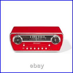7-in-1 Bluetooth Record Player Turntable AM FM Radio CD Player AUX Jack New