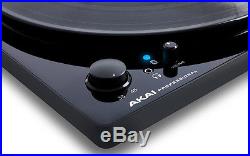 AKAI BT100 TURNTABLE RECORD PLAYER DIGITAL CONVERSION BLUETOOTH USB WithDUST COVER