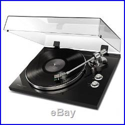 AKAI BT500 Premium Belt Drive Turntable Record Player In Black With Bluetooth