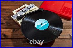 ANABAS GP-N3R Audio Nostalgic Portable Vinyl Records LP Player New Red color JP