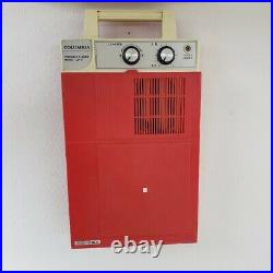 ANABAS GP-N3R Audio Nostalgic Portable Vinyl Records LP Player Red Tested ANABAS GP-N3R Audio Nostalgic Portable Vinyl Records LP Player Red Tested