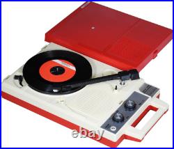 ANABAS GP-N3R NEW Audio Nostalgic Portable Vinyl Records LP Player New Red color