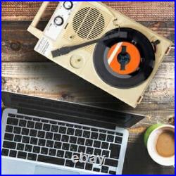 ANABAS GP-N3R NEW Audio Nostalgic Portable Vinyl Records LP Player New Red color ANABAS GP-N3R NEW Audio Nostalgic Portable Vinyl Records LP Player New Red color