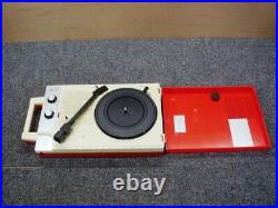 ANABAS GP-N3R NEW Audio Nostalgic Portable Vinyl Records LP Player Red color ANABAS GP-N3R NEW Audio Nostalgic Portable Vinyl Records LP Player Red color