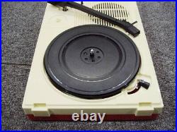 ANABAS GP-N3R NEW Audio Nostalgic Portable Vinyl Records LP Player Red color ANABAS GP-N3R NEW Audio Nostalgic Portable Vinyl Records LP Player Red color