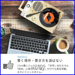 ANABAS GP-N3R audio Portable Record Player 2. Power Supply Options