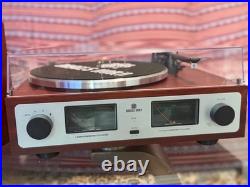 ANGELS HORN Bluetooth Turntable with Built-in Phono Preamp, 2-Speed Belt Drive