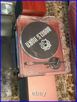 ANGELS HORN Bluetooth Turntable with Built-in Phono Preamp, 2-Speed Belt Drive