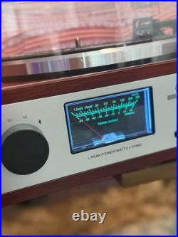 ANGELS HORN Bluetooth Turntable with Built-in Phono Preamp, 2-Speed Belt Drive