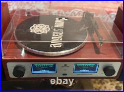 ANGELS HORN Bluetooth Turntable with Built-in Phono Preamp, 2-Speed Belt Drive