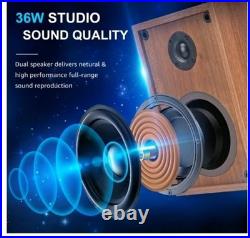 ANGELS HORN Vinyl Record Player Hi Fi System Bluetooth Turntable