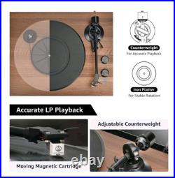 ANGELS HORN Vinyl Record Player Hi Fi System Bluetooth Turntable