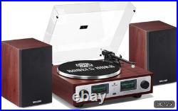 ANGELS HORN Vinyl Record Player with Speakers Bluetooth Turntable #R019