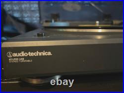 AUDIO TECHNICA AT-LP2D USB Turntable Record Player Tested Works Great