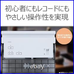 AUREX AX-RP10 Record Player Bluetooth USB 33/45 RPM Portable 5V New Japan AUREX AX-RP10 Record Player Bluetooth USB 33/45 RPM Portable 5V New Japan